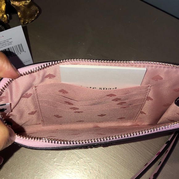 KATE♠️SPADE STACI FESTIVE CONFETTI MEDIUM WRISTLET - Picture 2 of 4